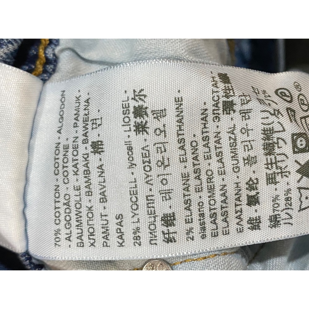 Levis 550 Relaxed Fit Mens Blue Jeans 38x36 Medium Wash Stretch 18181-0550 - Picture 7 of 10